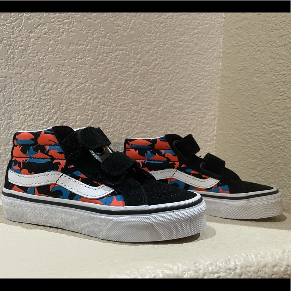 Vans Glow in the Dark; mid-high tops